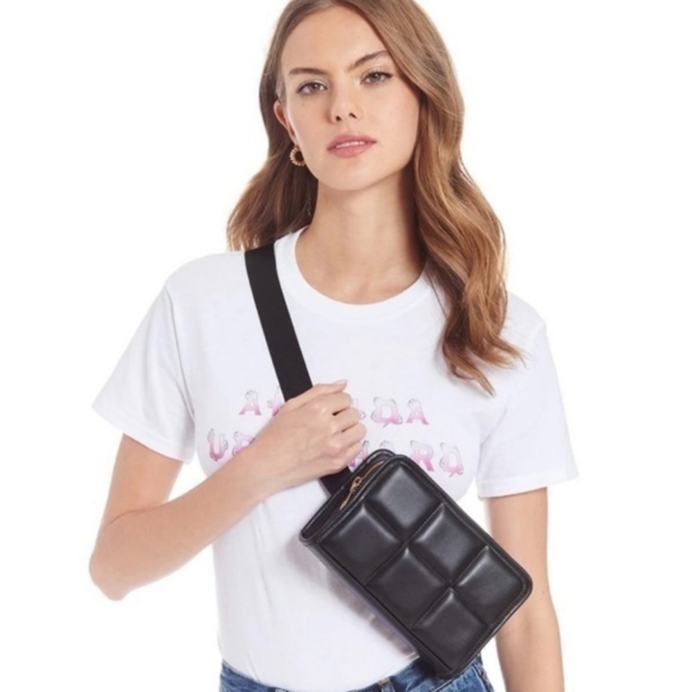 NWT Amanda Uprichard Quilted Belt Bag Crossbody